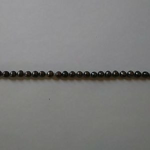 Vintage Black Pearl Necklace